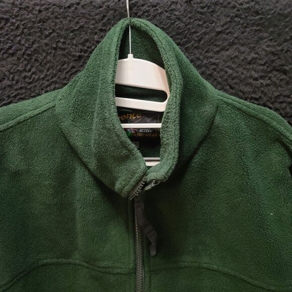 Bronte Mens Fleece Jacket Green Size UK Large 100% Polyester Antipilling Fleece - Picture 9 of 12